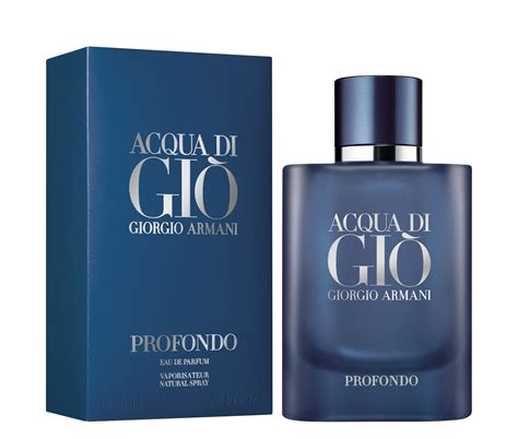 armani acqua di gio profondo fragrantica